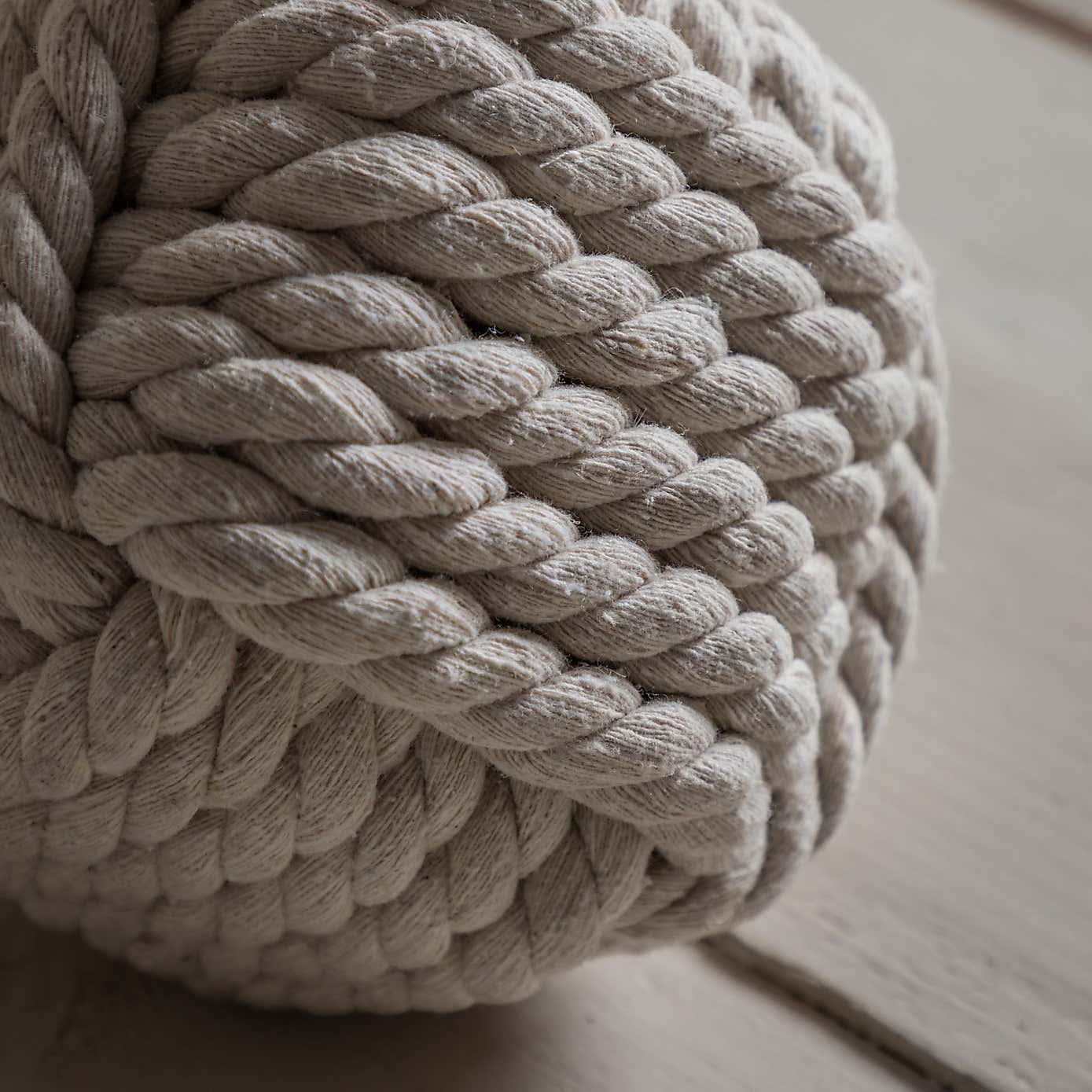 Knotted Rope Doorstop