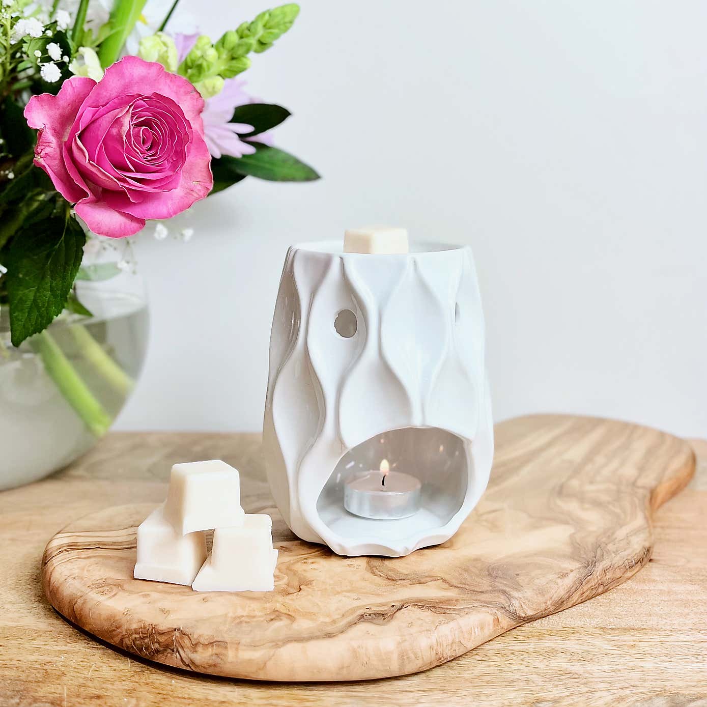 Atelier 38 Wave Burner and Citrus Wax Melt Gift Set