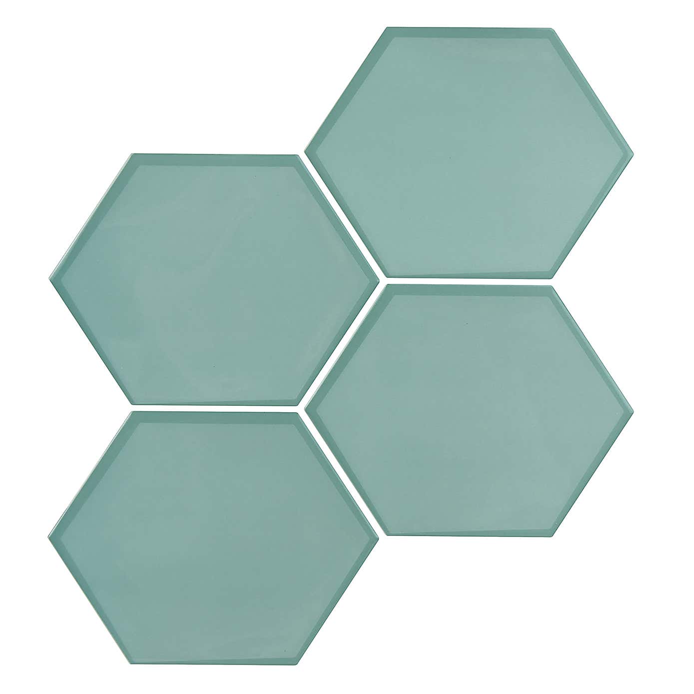 InHome Self Adhesive Backsplash Hexagon Tiles