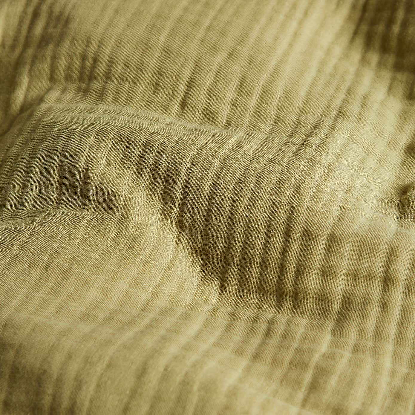 Cotton Muslin Woven Duvet Cover & Pillowcase Set