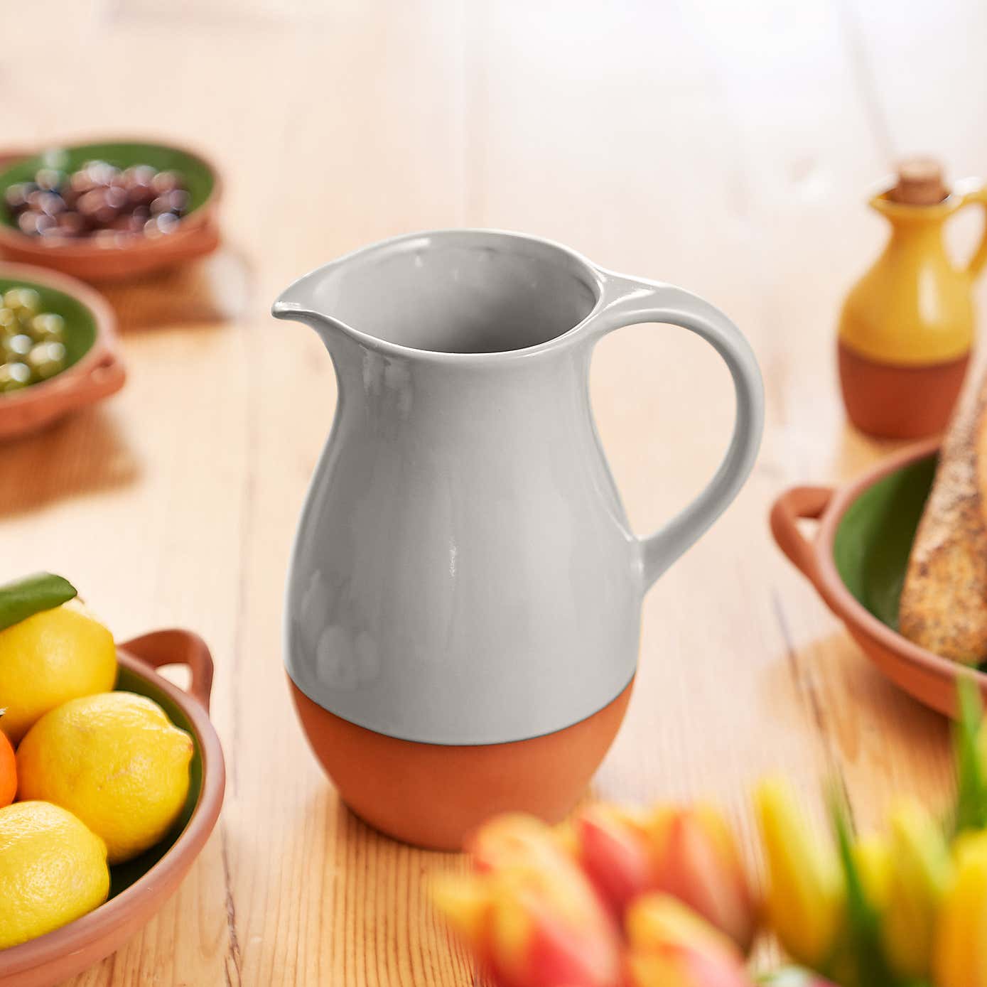 Dexam Sintra Glazed Terracotta Jug