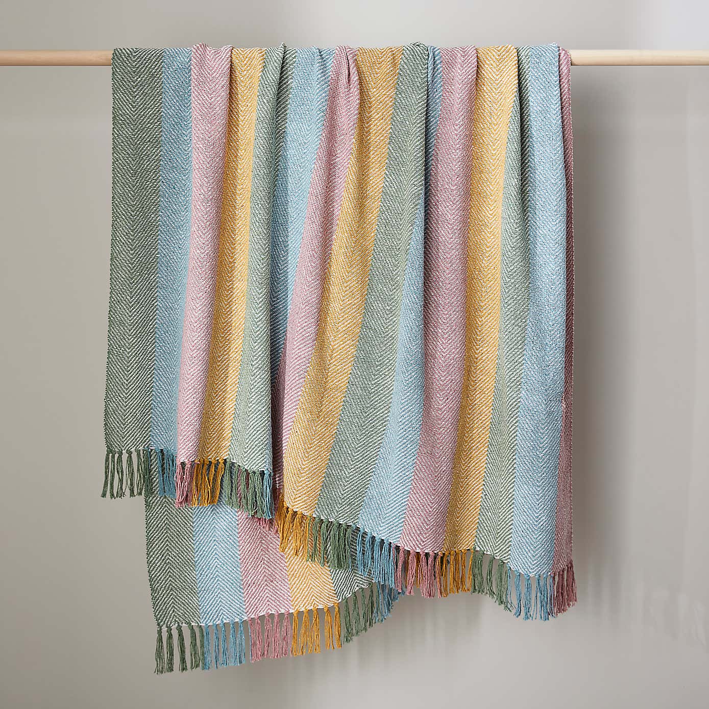 Jenson Herringbone 130cm x 180cm Throw