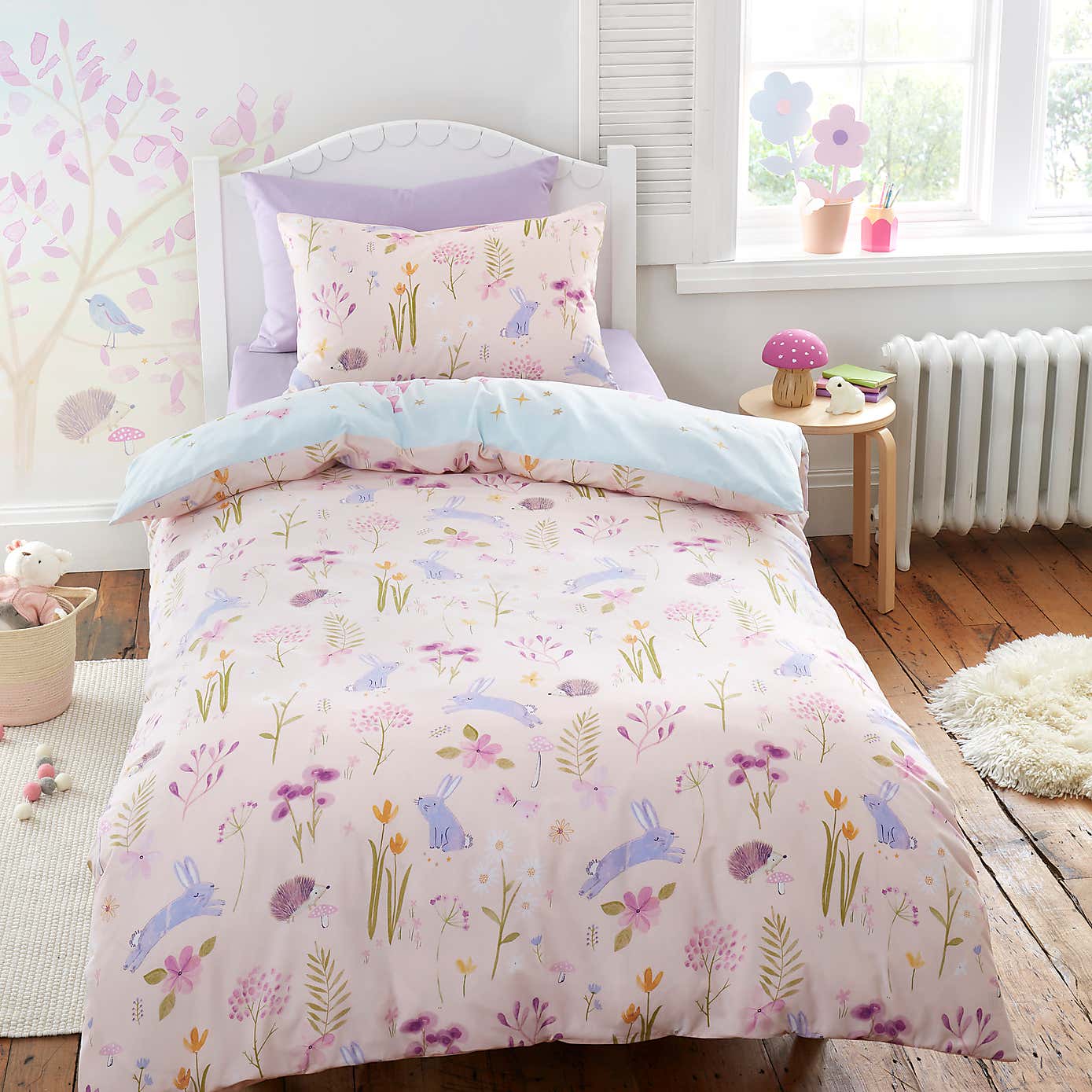 Embroidered Unicorn Duvet Cover & Pillowcase Set