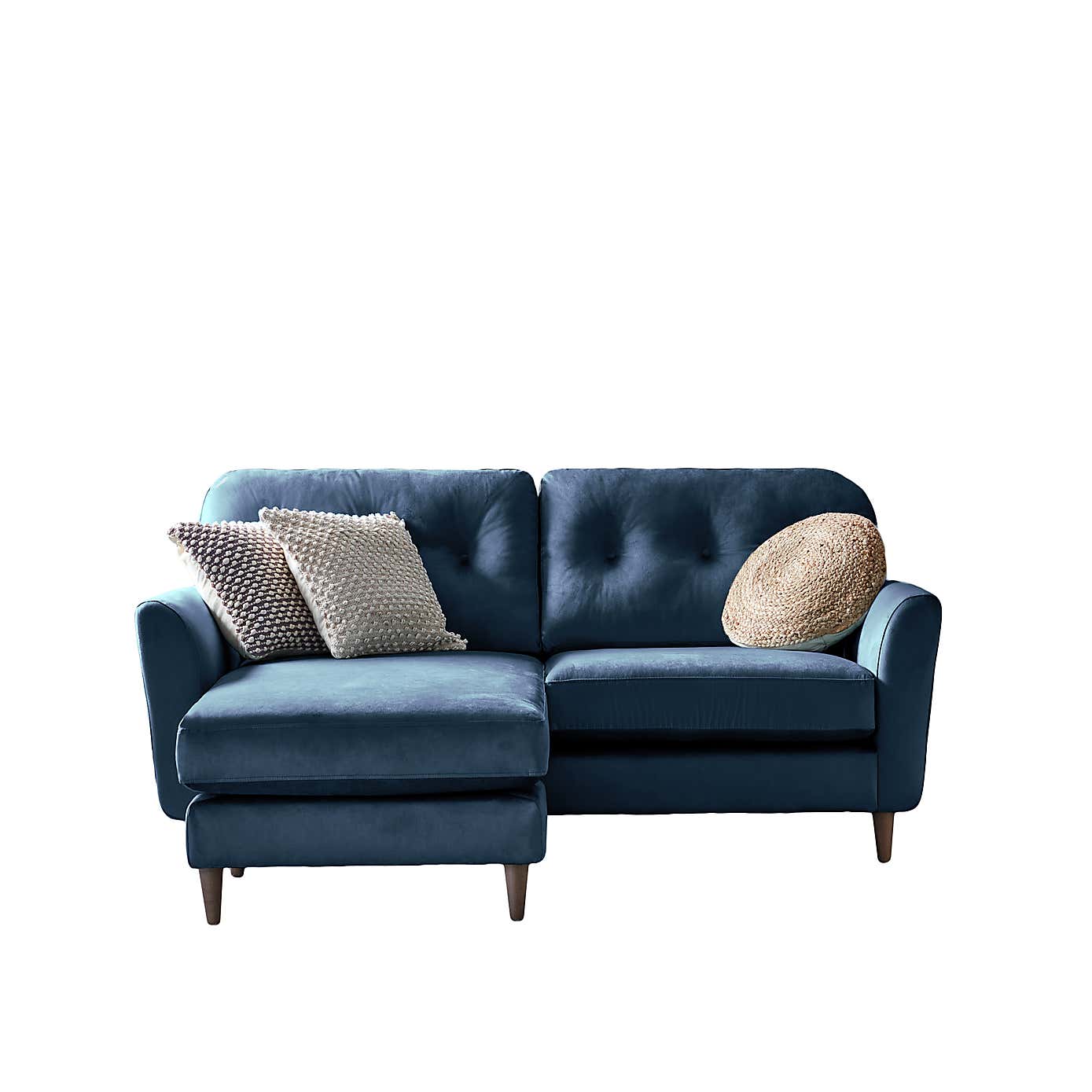 Sven Opulent Velvet Corner Chaise Sofa