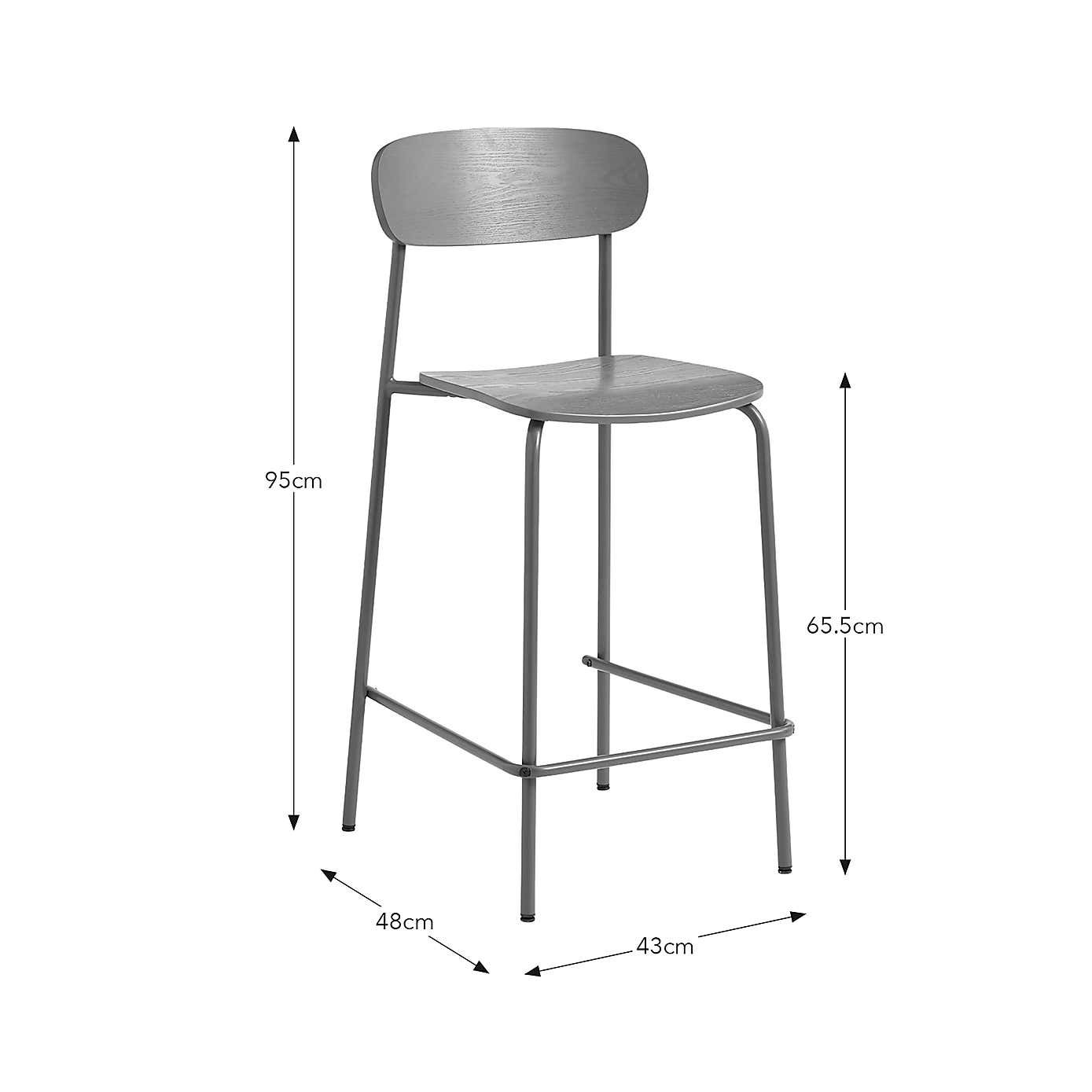 Elements Griffin Bar Stool
