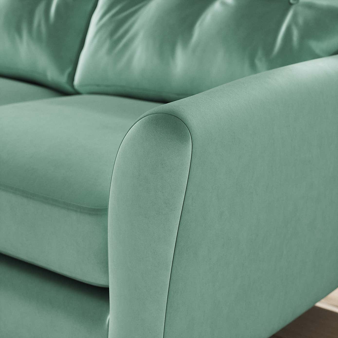 Sven Opulent Velvet Large Corner Chaise Sofa