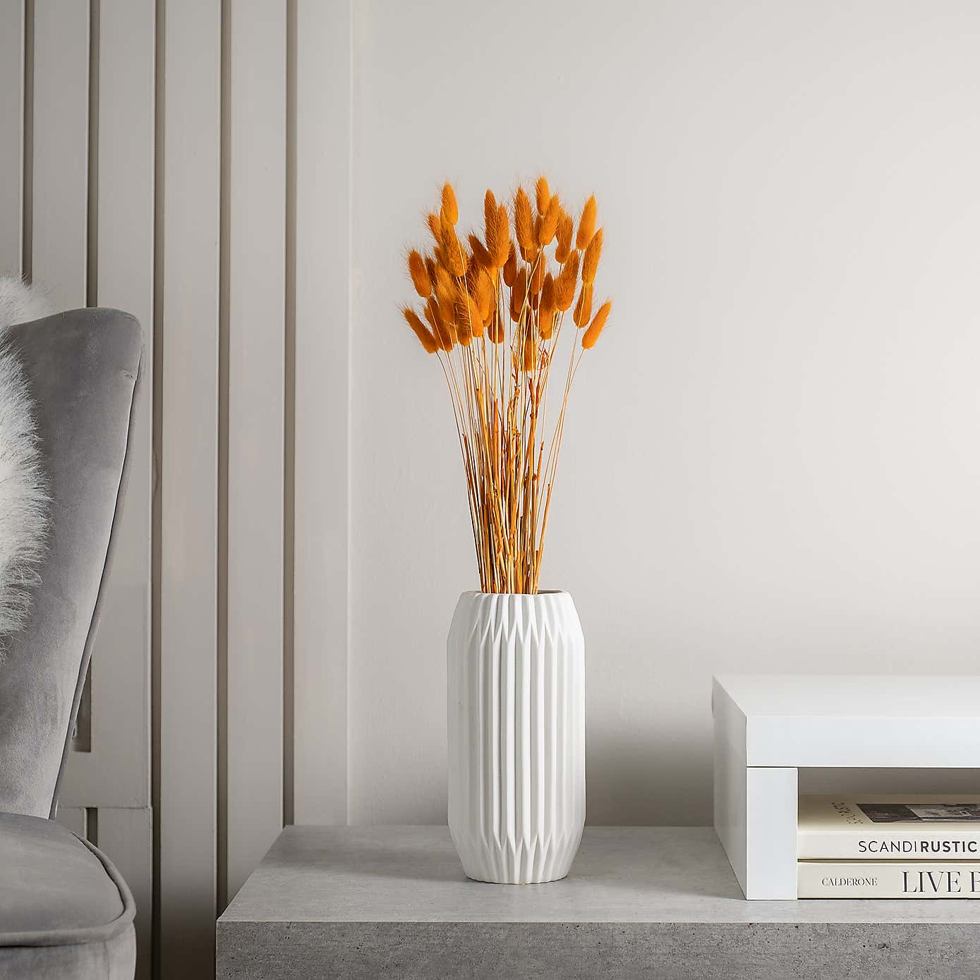 Dried Bunny Tails Bouquet