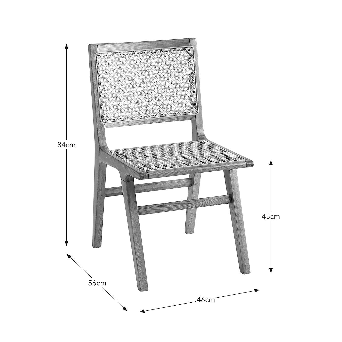 Adrielle Dining Chair, Oak