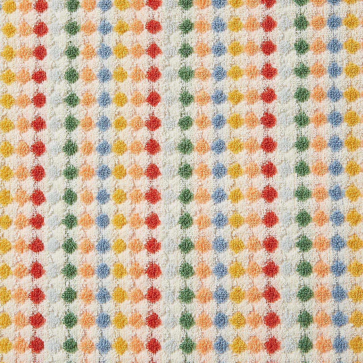 Heart and Soul Rice Weave Cotton Towel