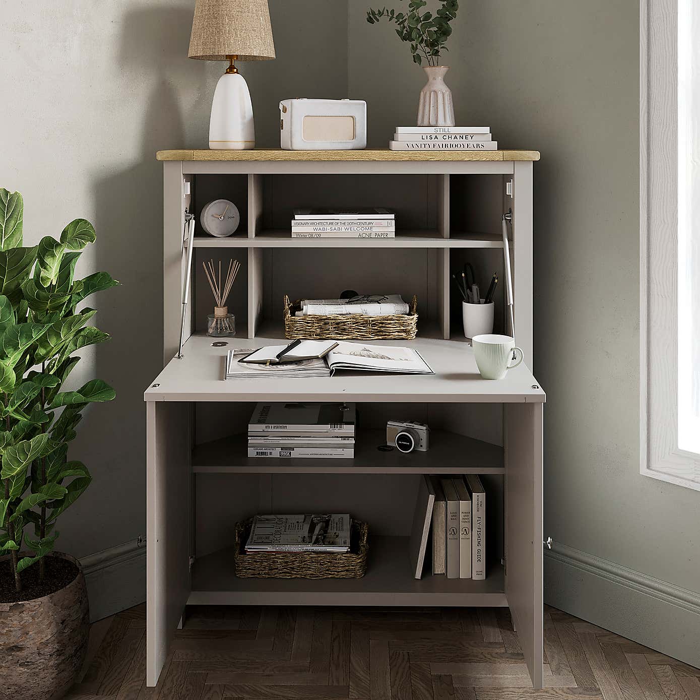Olney Corner Hideaway Desk