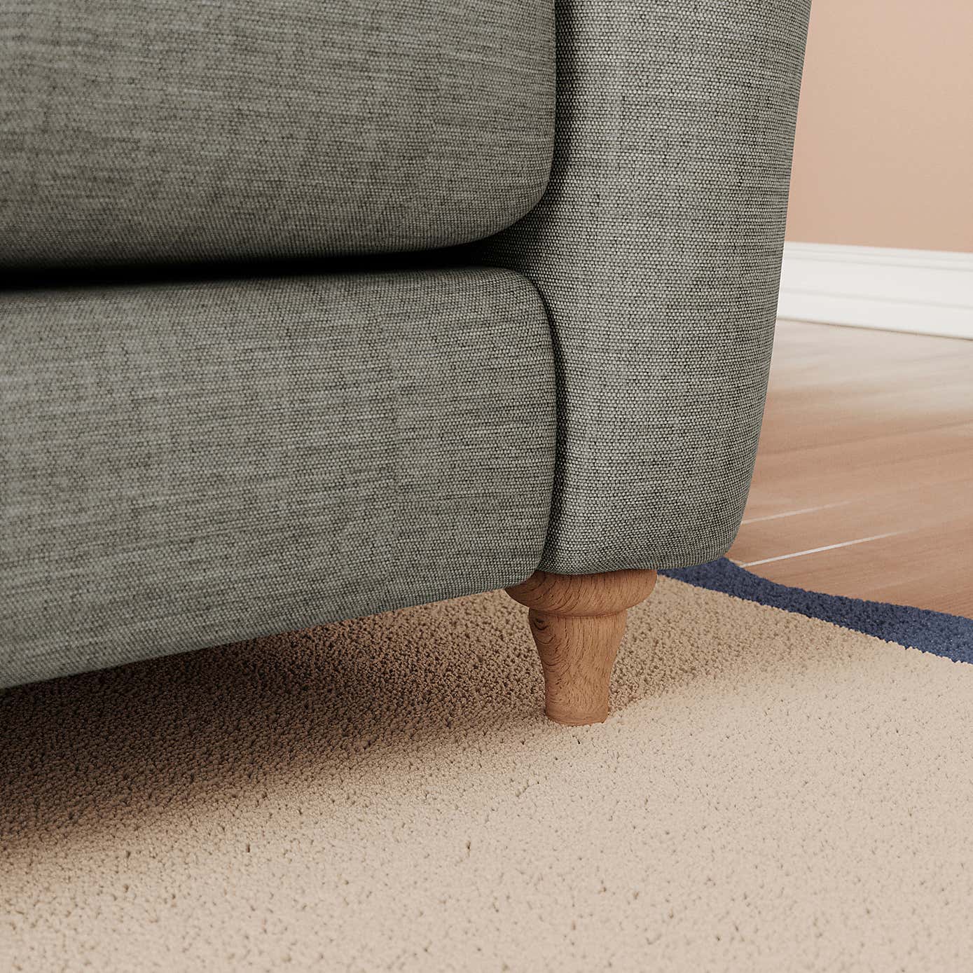 Slub Faux Linen Fabric Sample