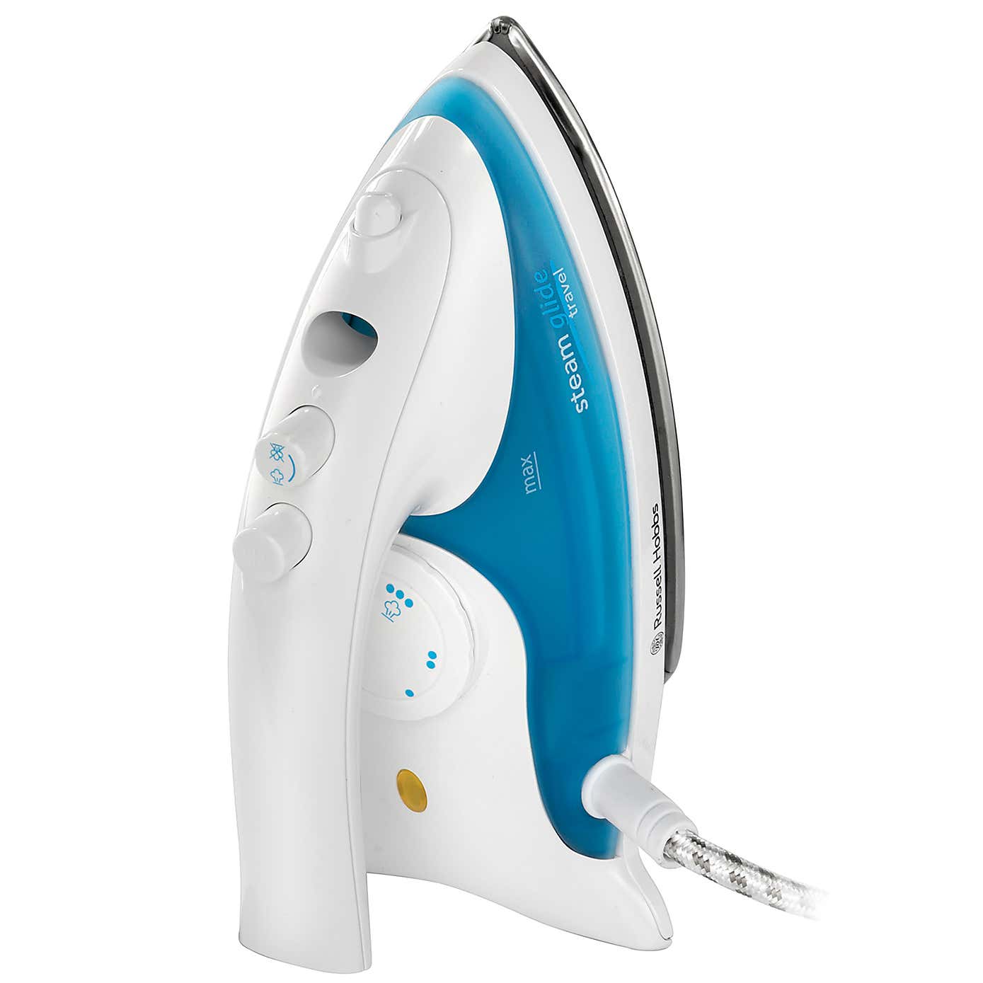 Russell Hobbs 22470 White Steamglide Travel Iron