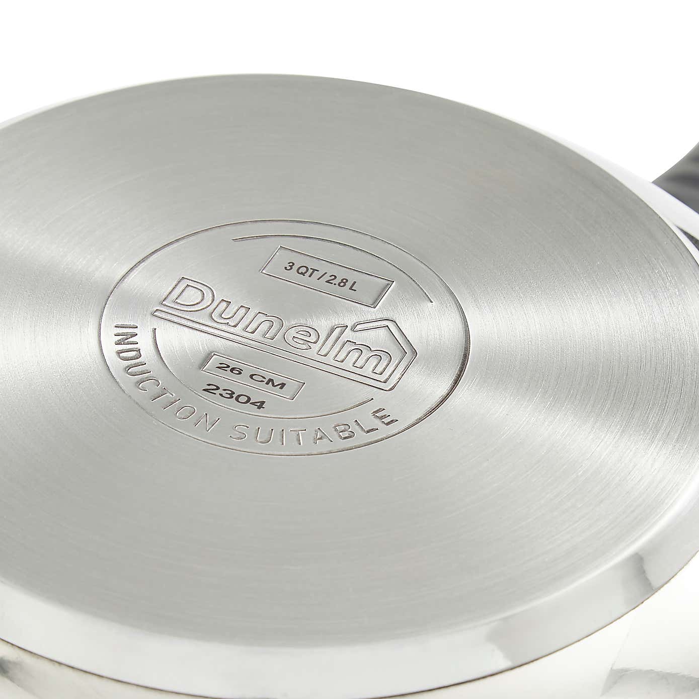 Non-Stick Stainless Steel Stir Fry Pan, 26cm