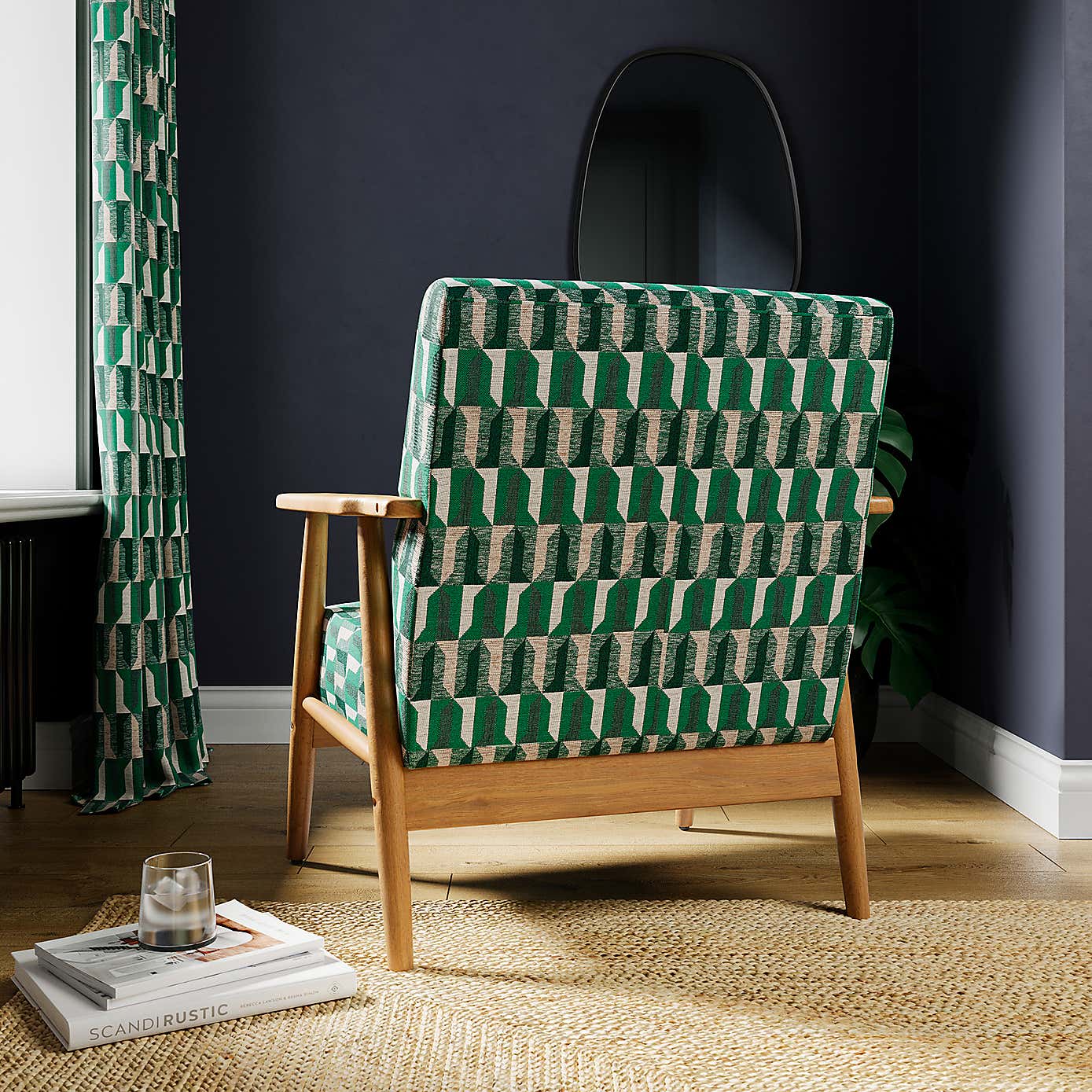 Quinn Regents Jacquard Occasional Armchair