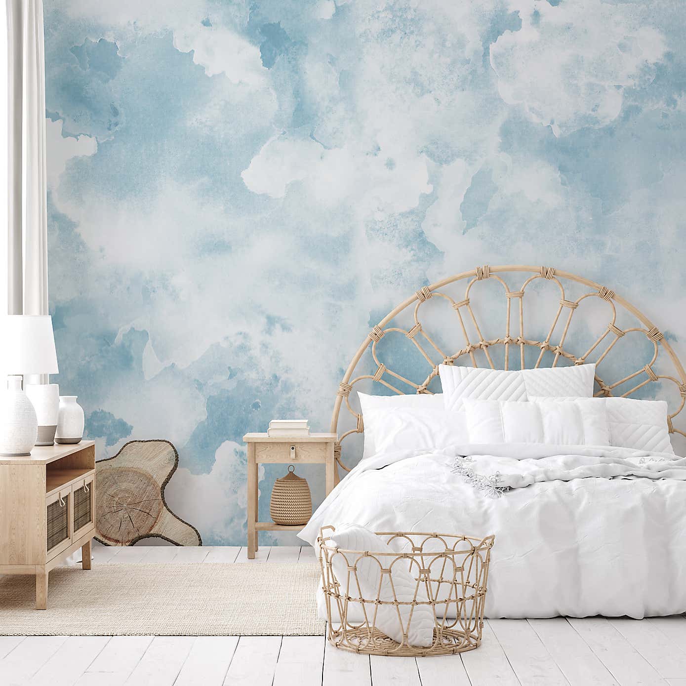 Cloud Texture Wall Mural