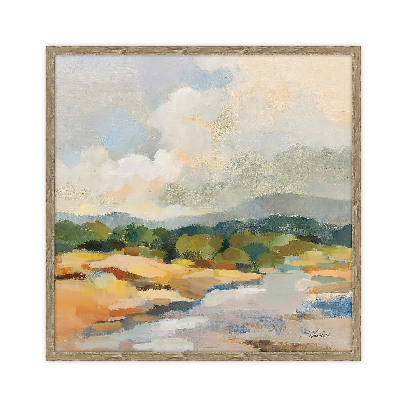 Mountain Creek Framed Print