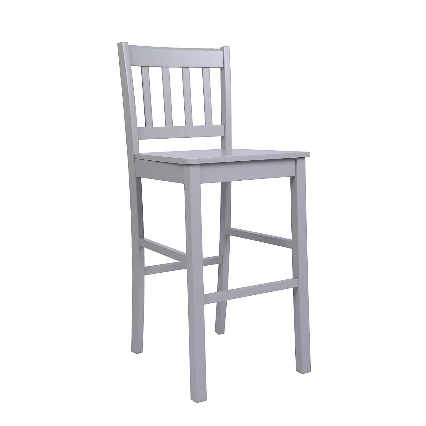 Brixton Bar Stool Grey
