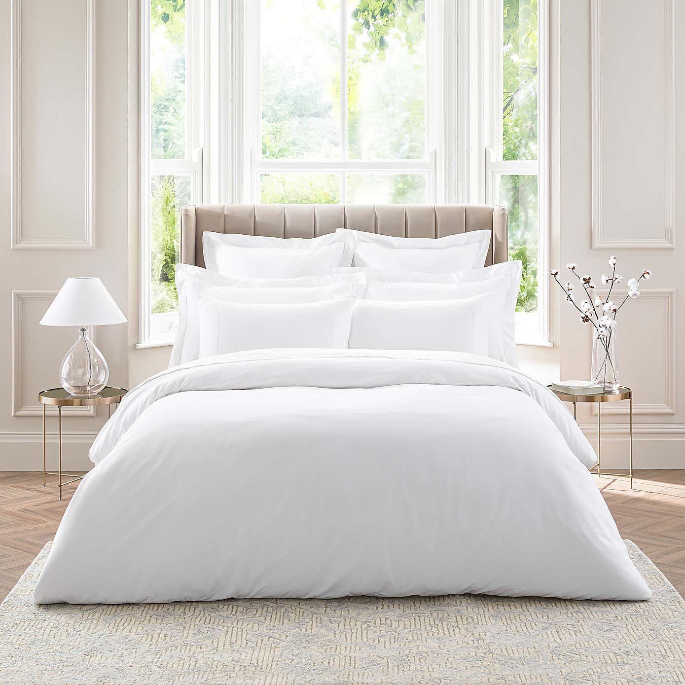 Dorma Smooth & Soft 300 Thread Count Cotton Sateen Duvet Cover
