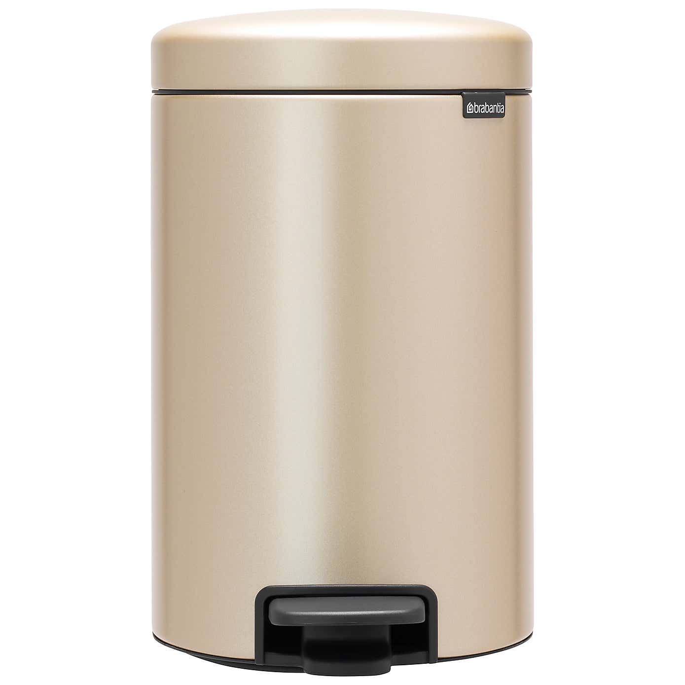 Newlcon Champagne 12 Litre Pedal Bin