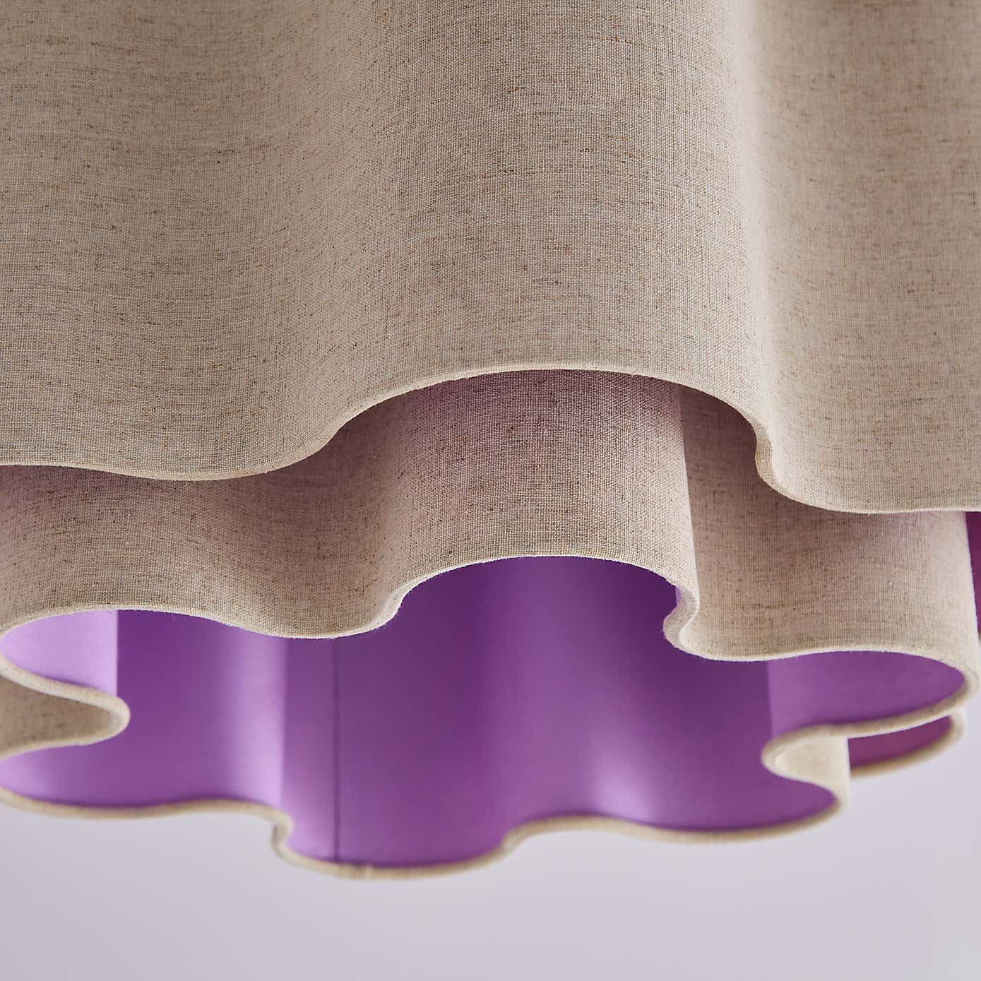 Sophie Robinson Wavy Two Tier Lamp Shade