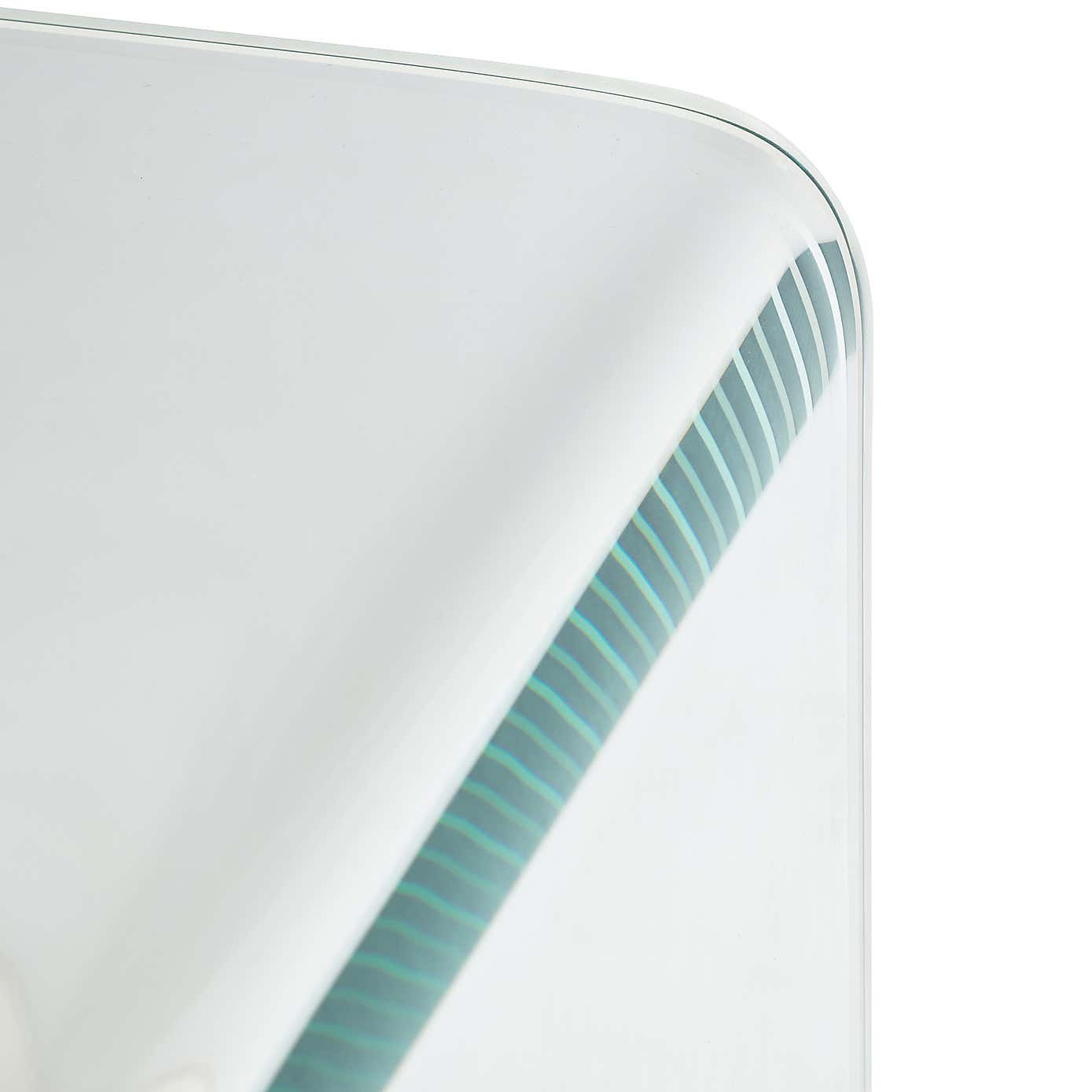 Amalfi Bent Glass Coffee Table