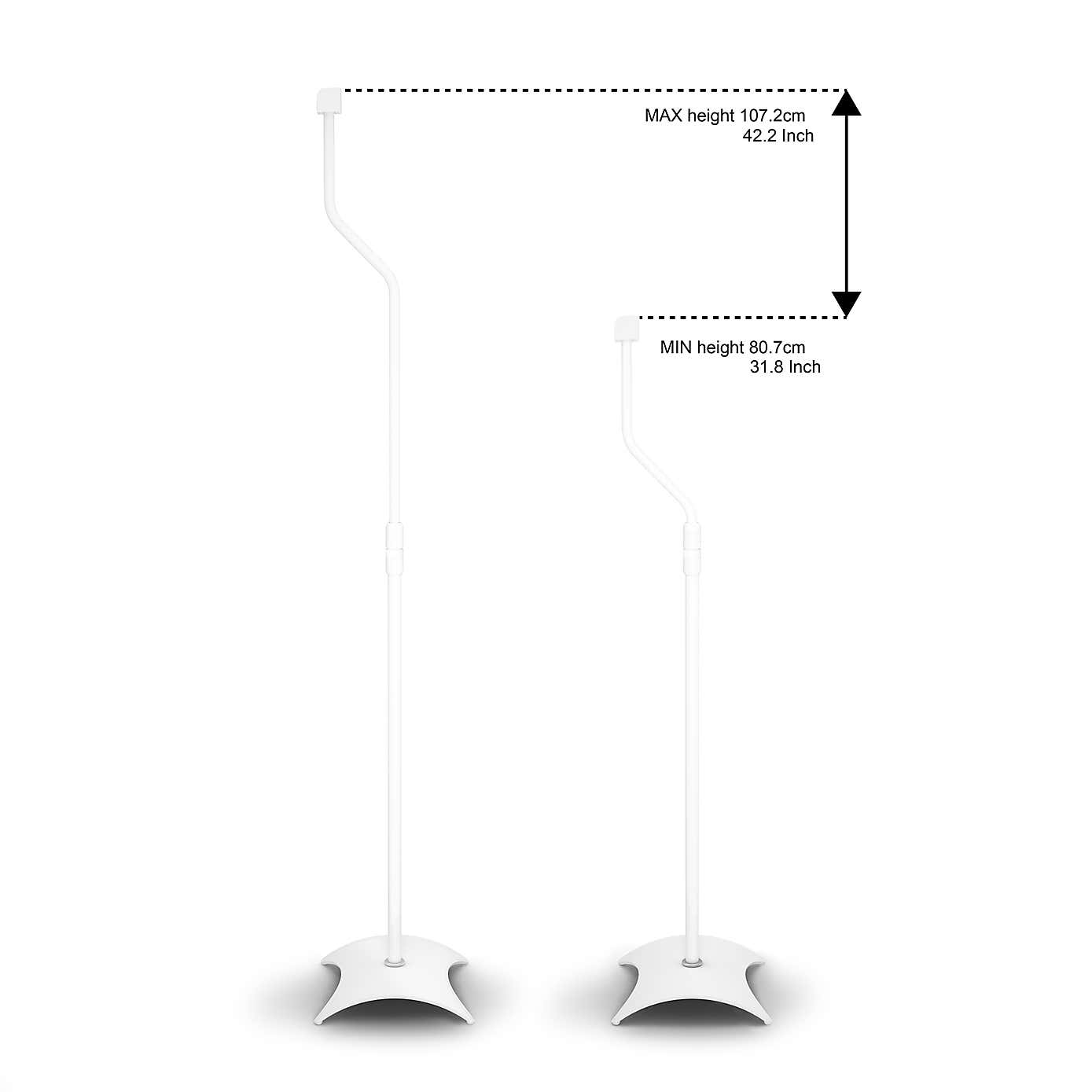 AVF Set of 2 Speaker Stands