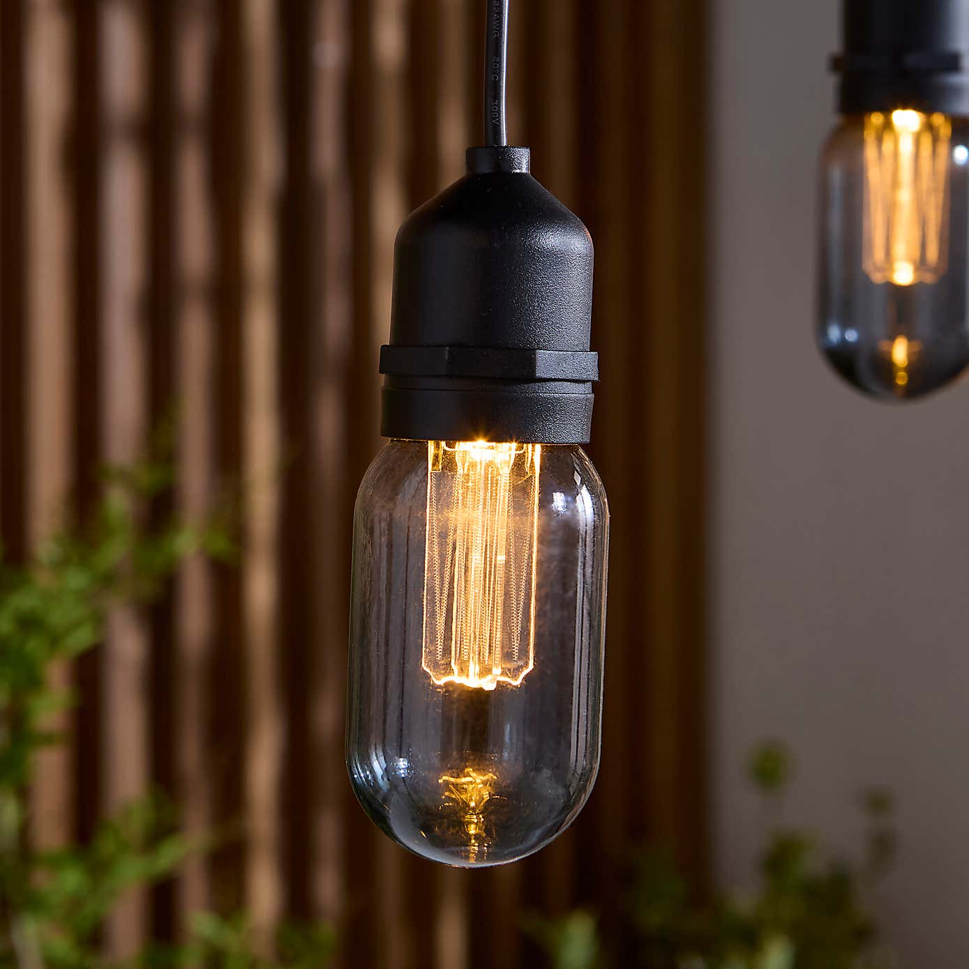 Icicle 10 LED Indoor Outdoor String Lights