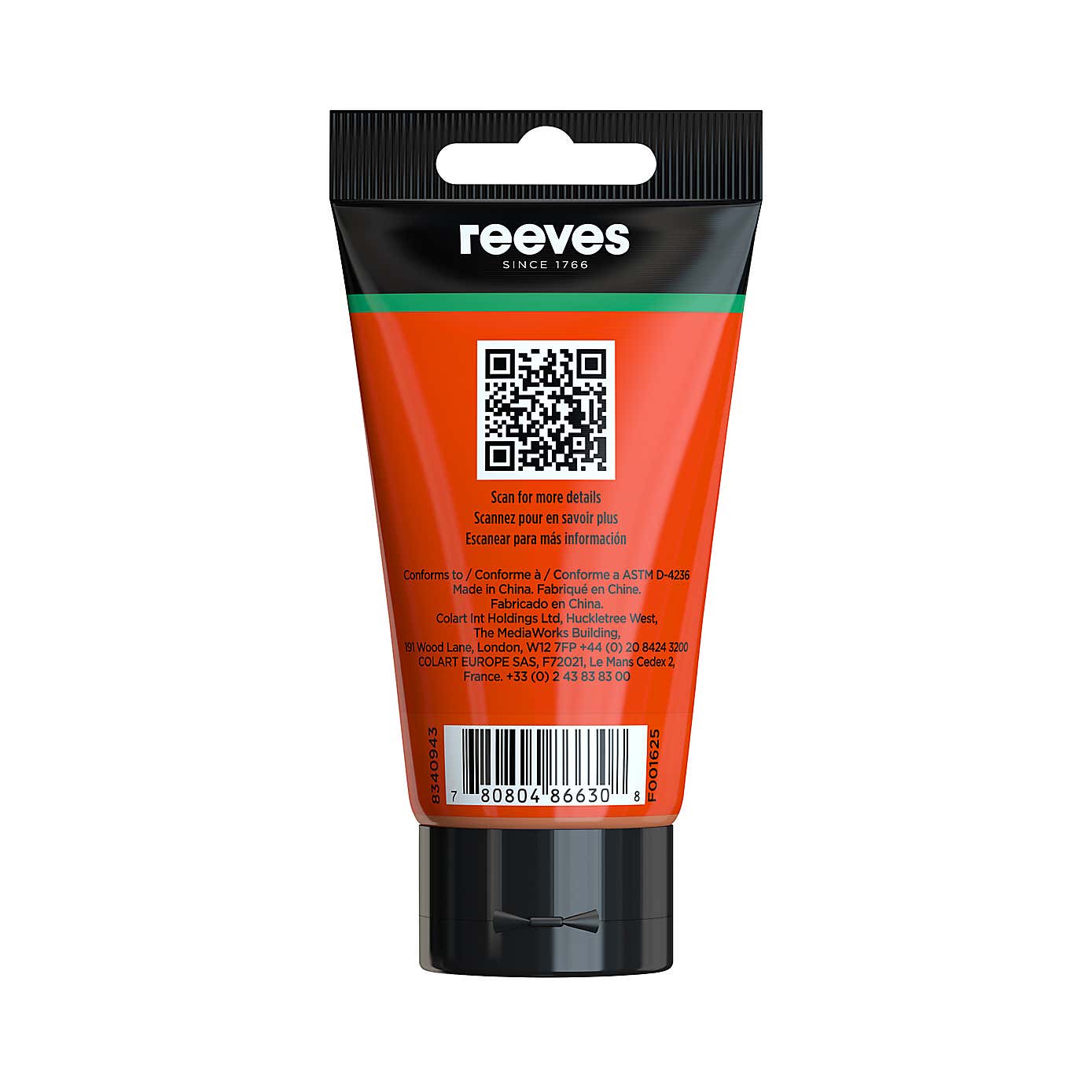 Reeves Acrylic Paint 75ml