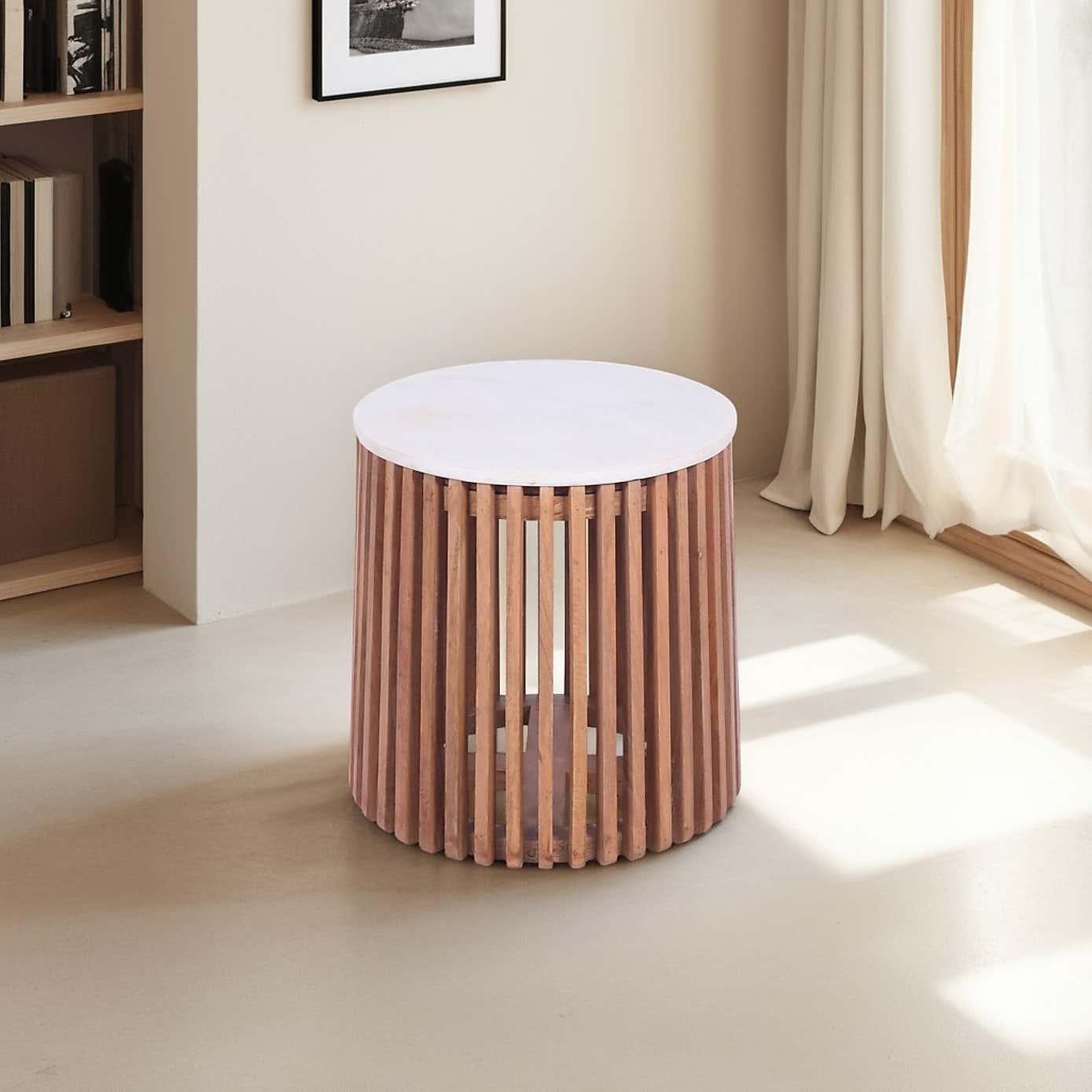 Indus Valley Marbella Side Table