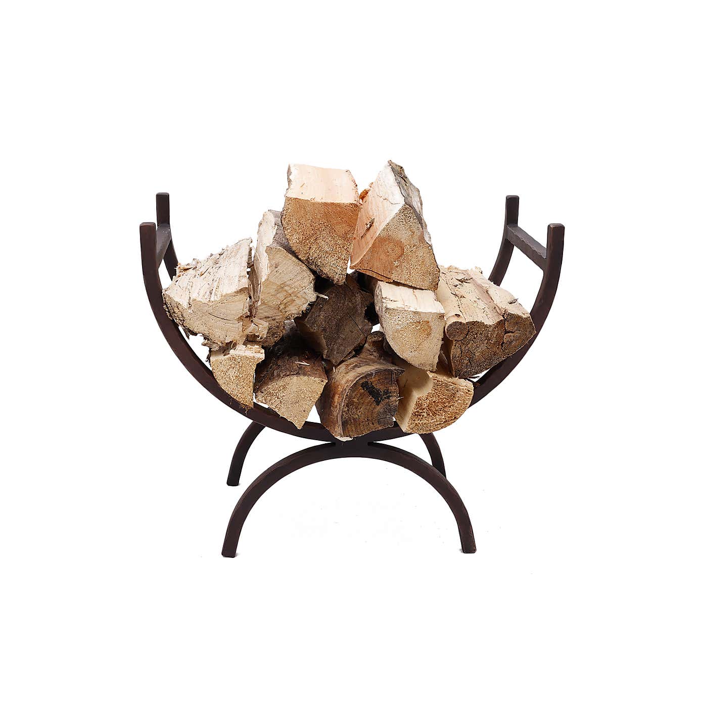 Snug - Fireside Rosewood Iron Firewood Holder