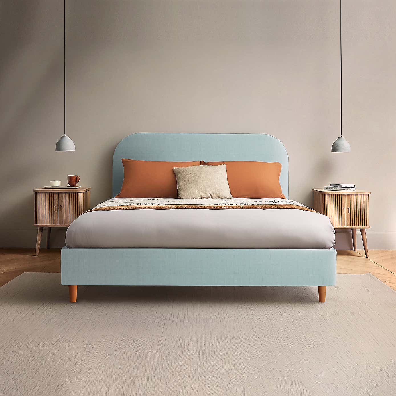 Silentnight Fara Bed Frame, Woven