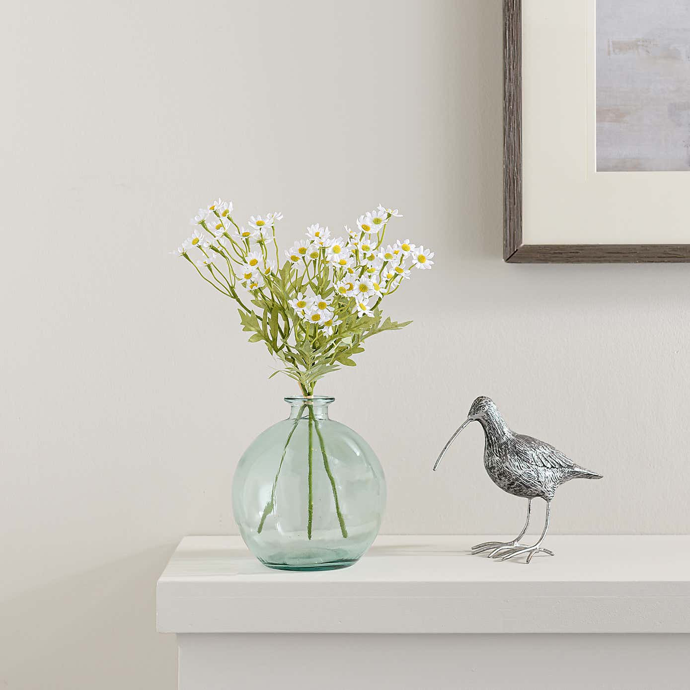 Artificial White Daisy Bouquet