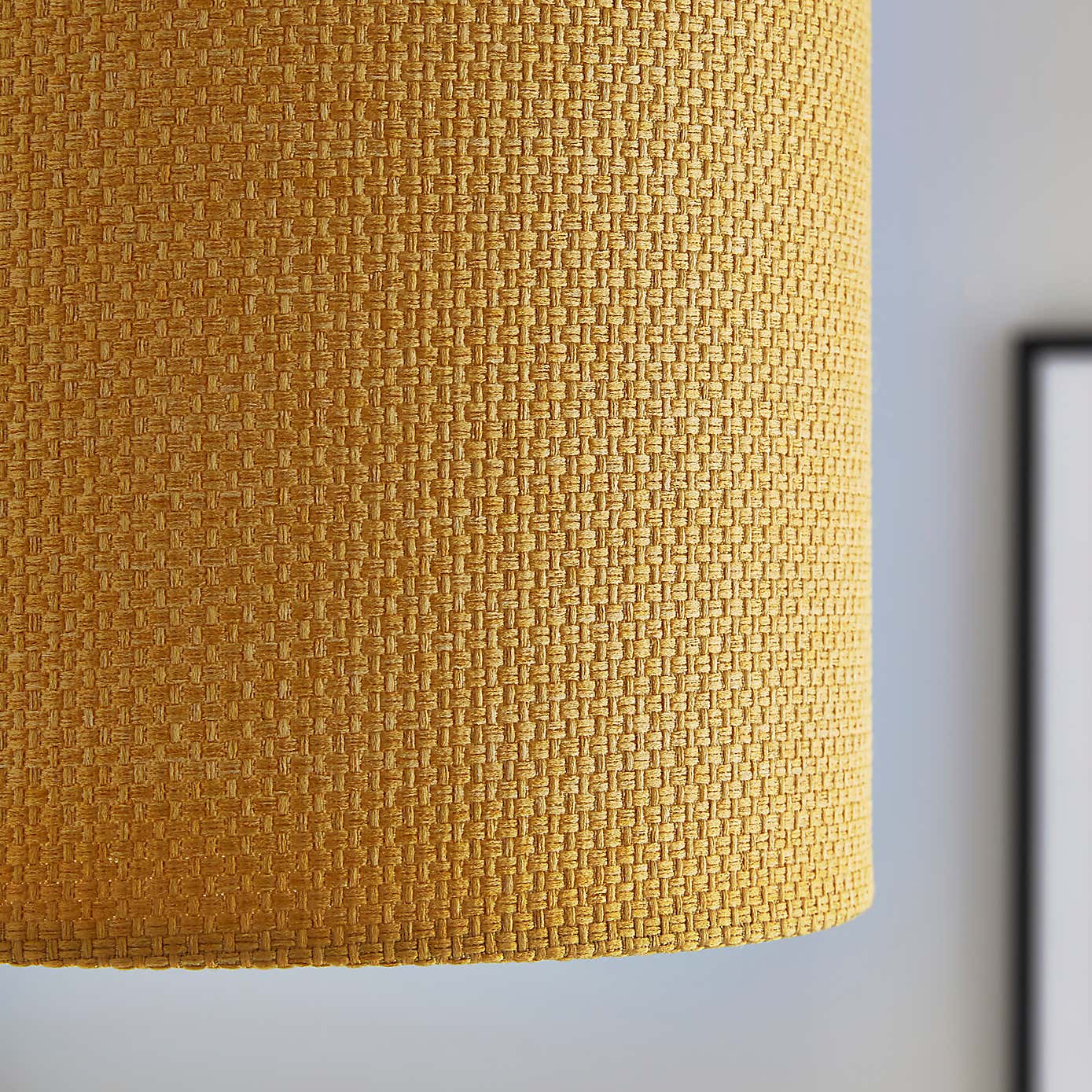 Barkweave Easy Fit Drum Lamp Shade