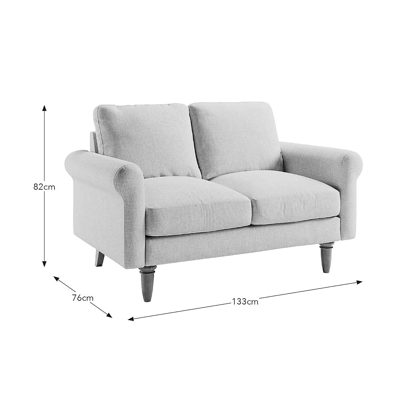 Maeve Compact Flatweave 2 Seater Sofa