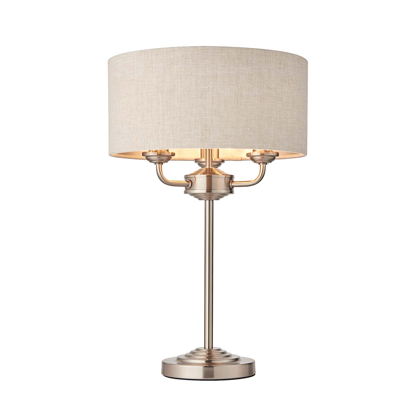 Vogue Lighting Sandringham 3 Light Table Lamp