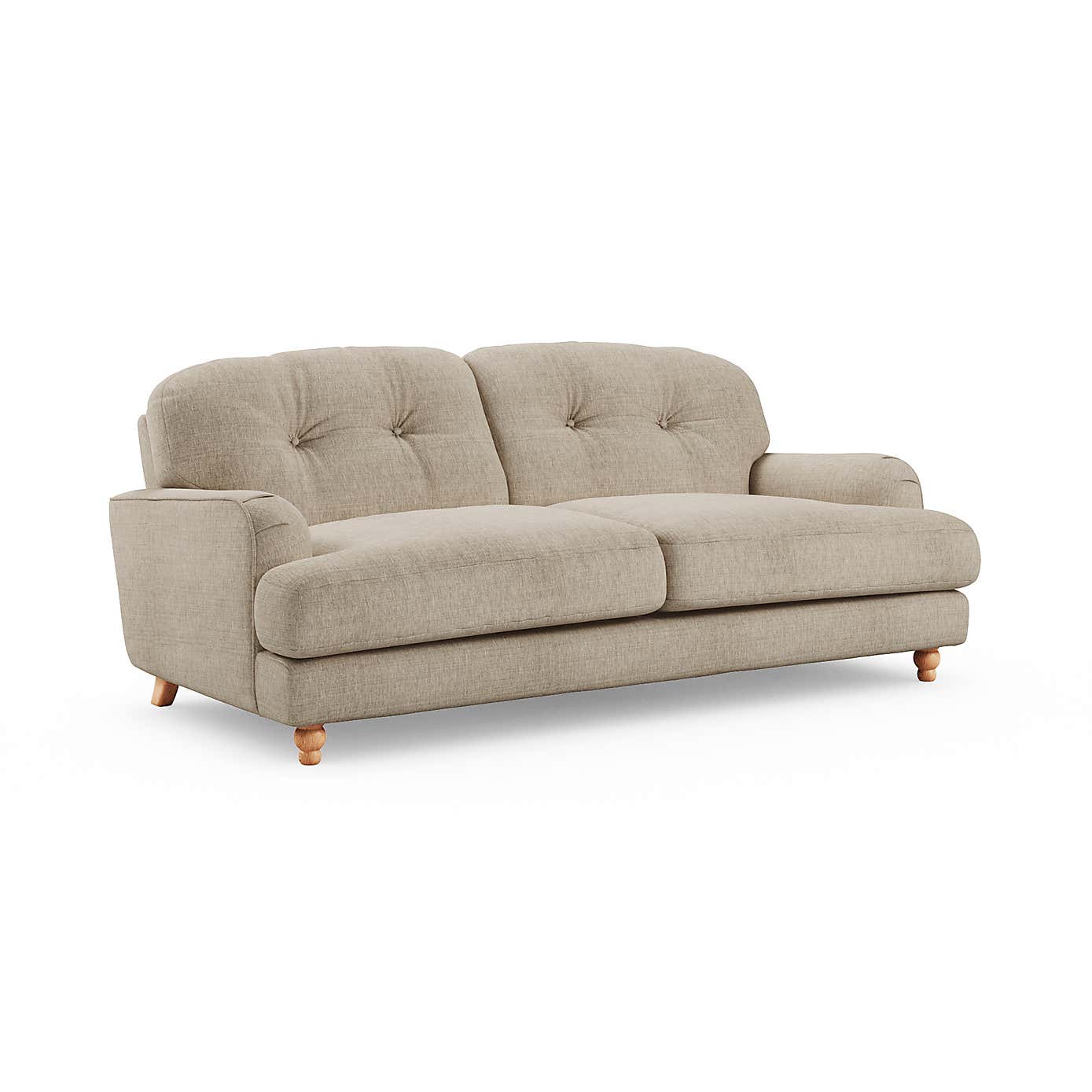 Slub Faux Linen Fabric Sample