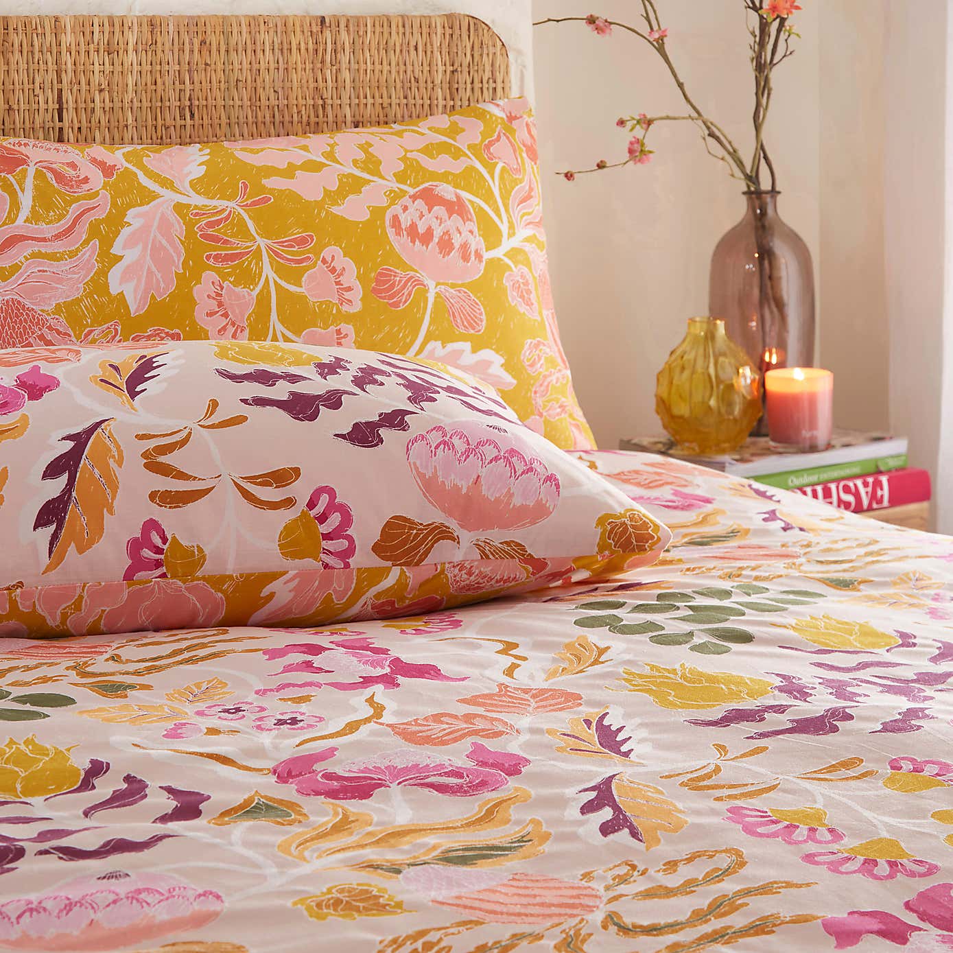 furn. Protea Duvet Cover & Pillowcase Set