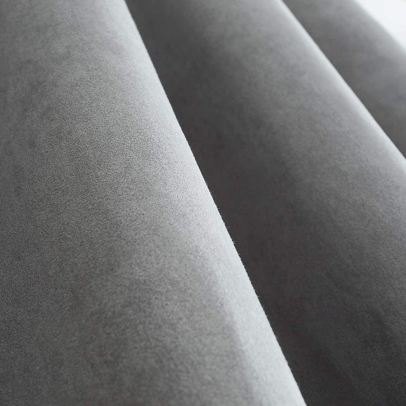 Catherine Lansfield Faux Suede Eyelet Curtains