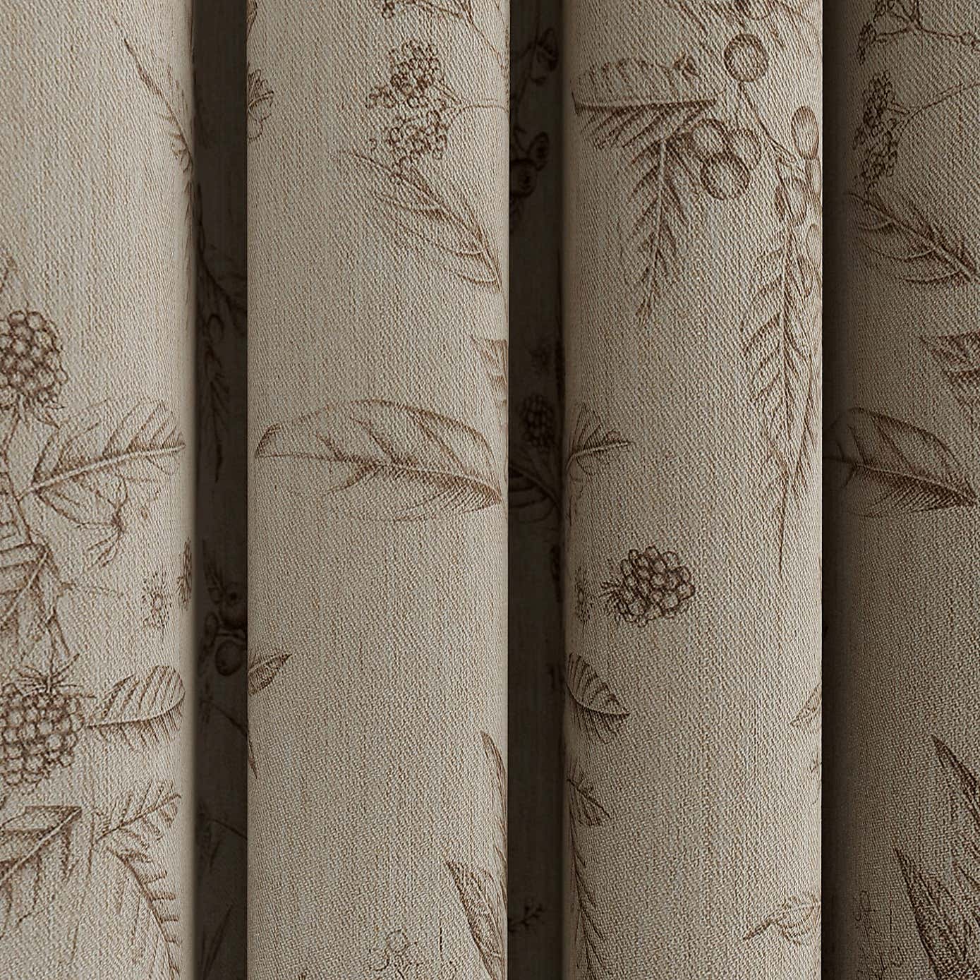 Forest Berries Eyelet Curtains