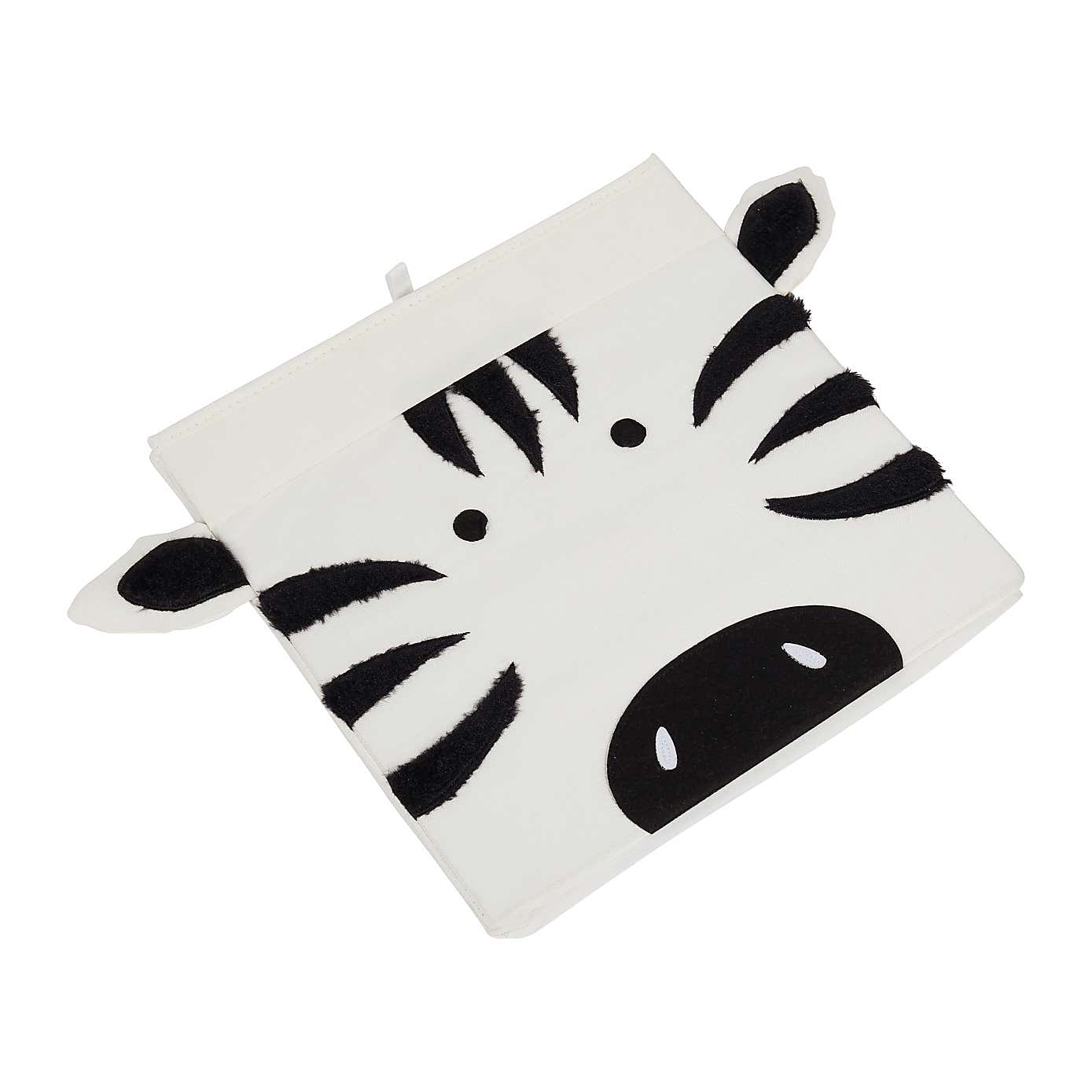 Zebra Felt Foldable Box
