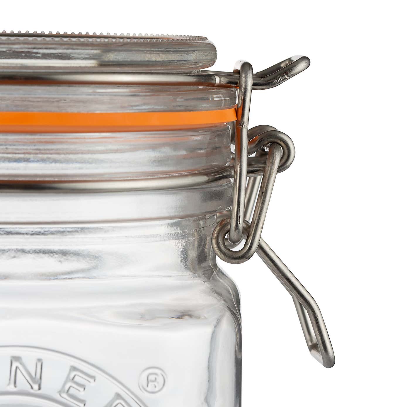 Kilner Clip Lock 250ml Square Jar
