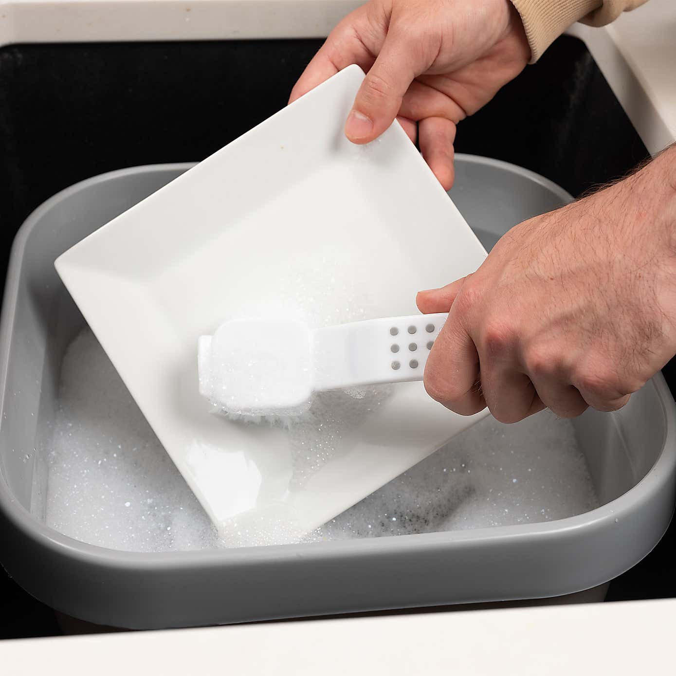 Addis Soft base Washing Up Bowl and Brush Set