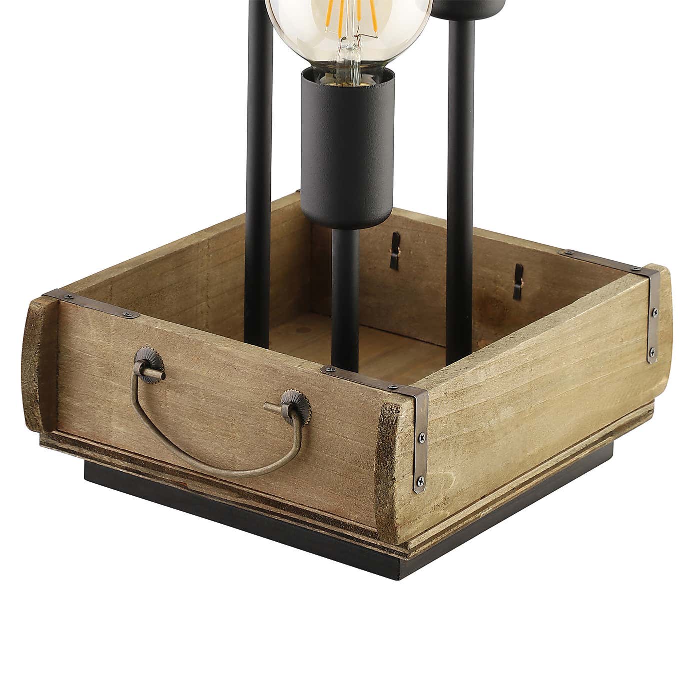 EGLO Tooton Mid Century Industrial Table Lamp