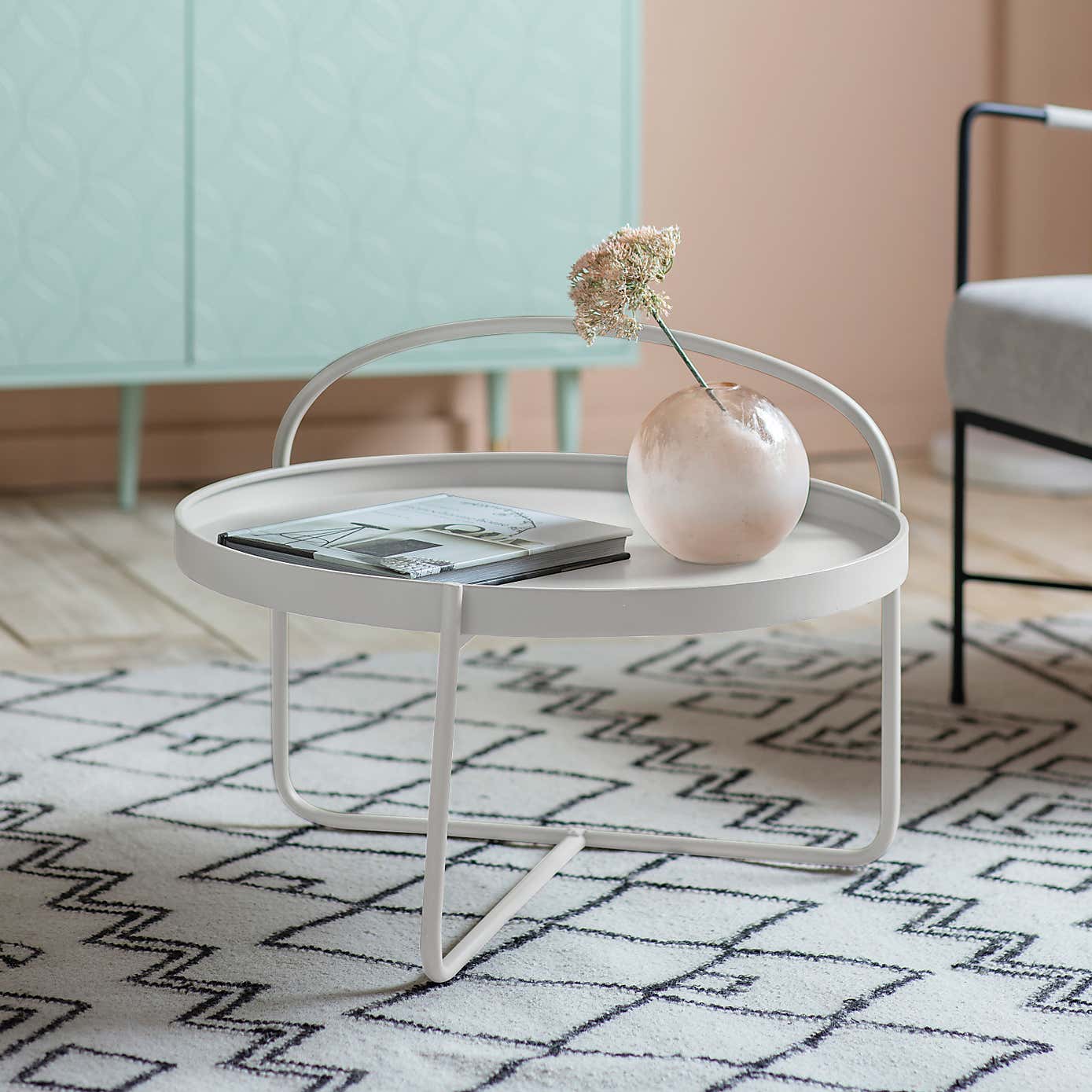 Elwood Coffee Table, Iron