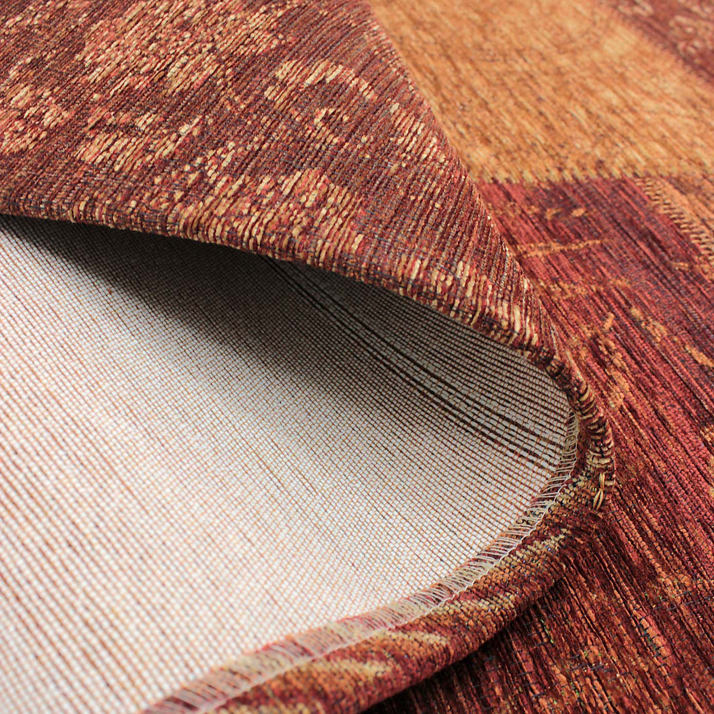 Patchwork Chenille Rug