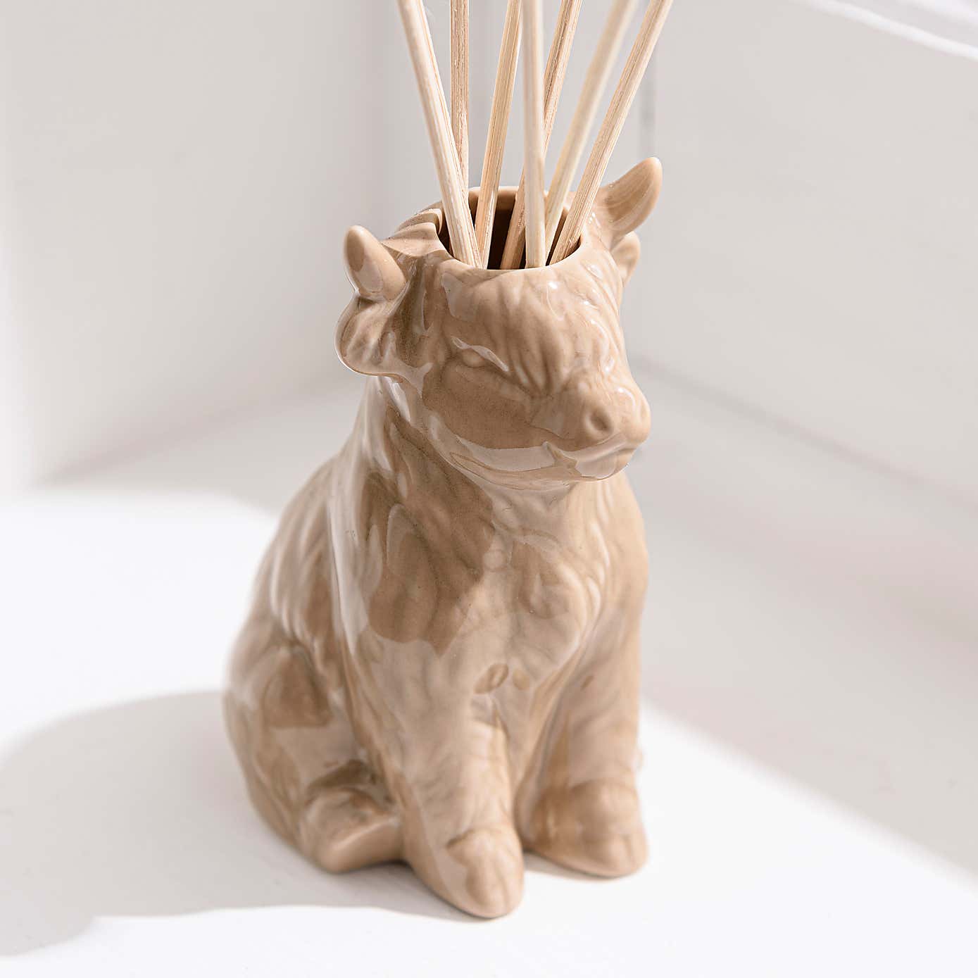 Linen Highland Cow Diffuser
