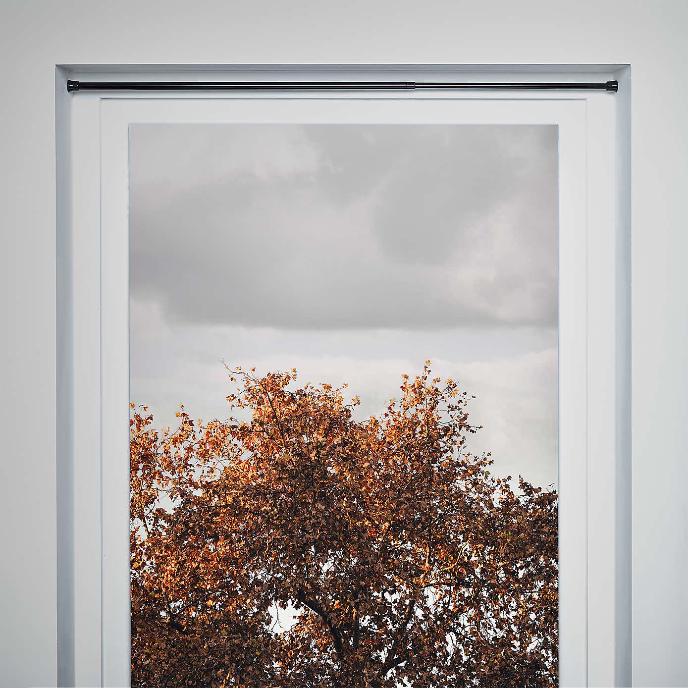 Matt Black Extendable Tension Rod