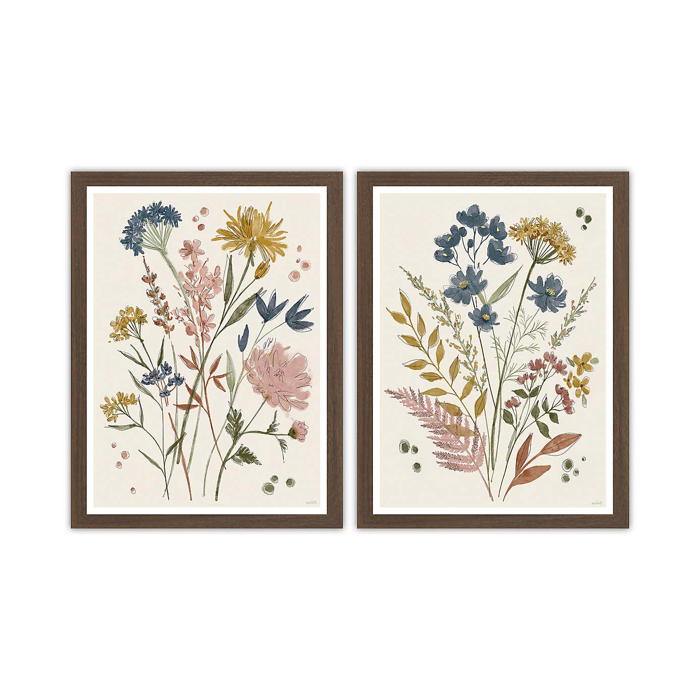 Set of 2 Full Bloom Framed Prints