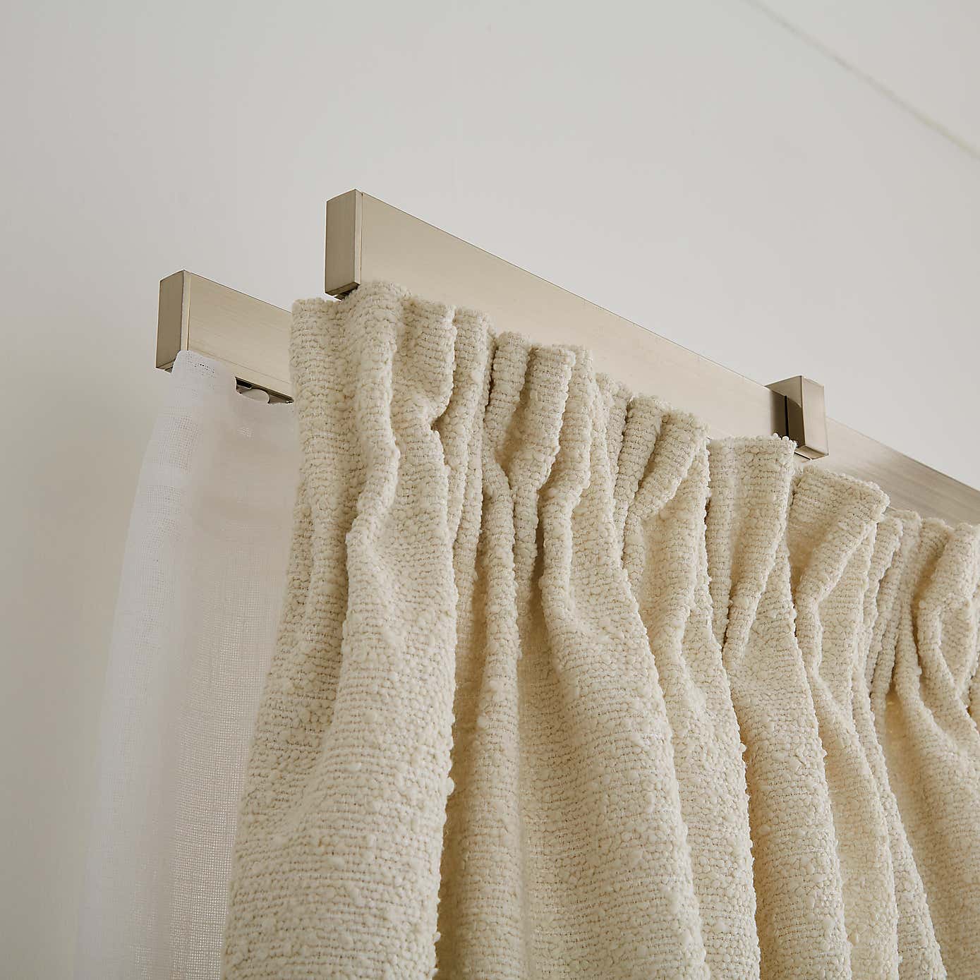 Hamilton Metal Double Curtain Track