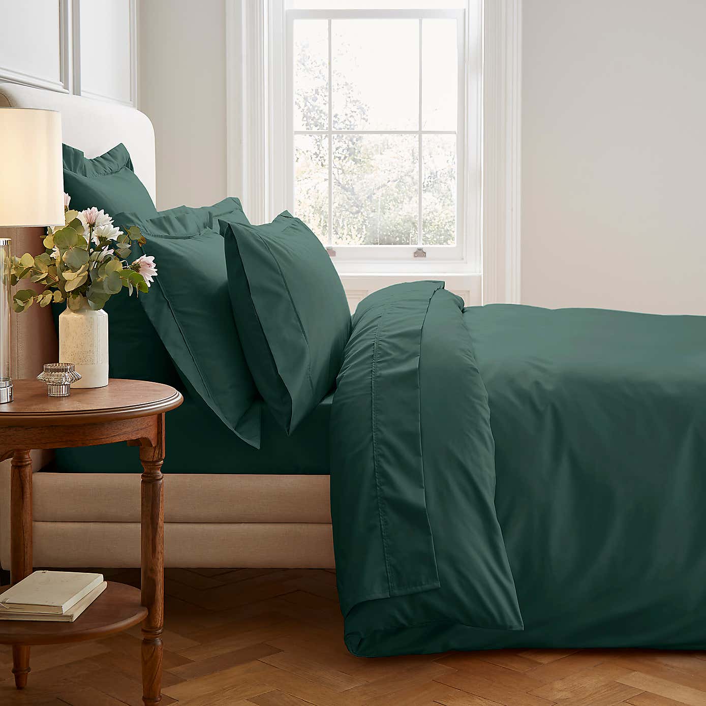 Dorma Egyptian Cotton 400 Thread Count Percale Duvet Cover
